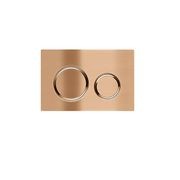 Meir Sigma 21 Dual Flush Plates for Geberit Lustre Bronze gallery detail image