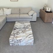 Block Coffee Table-Viola Calacatta Marble | Natural Stone Co. gallery detail image