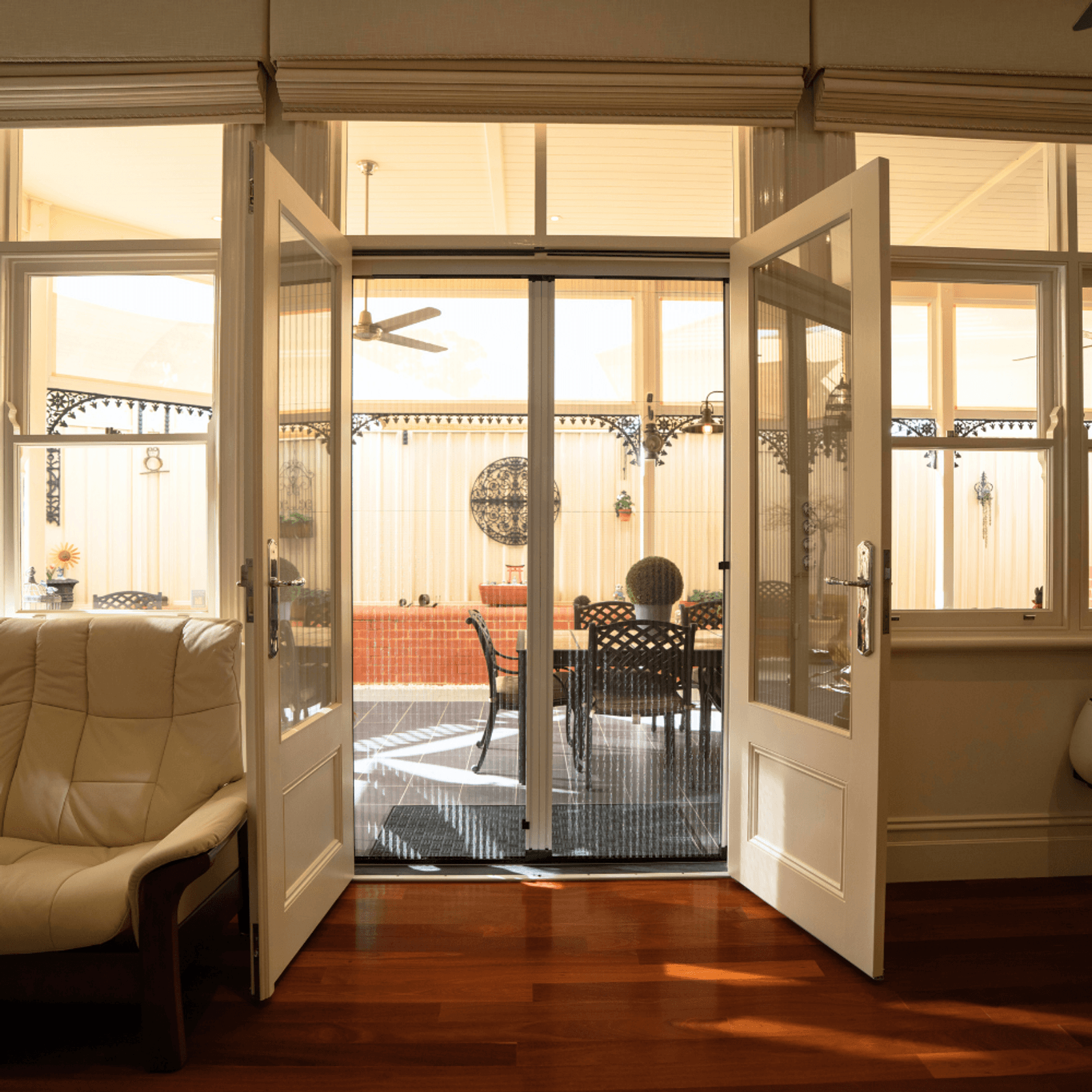 Retractable Flyscreen : French door gallery detail image