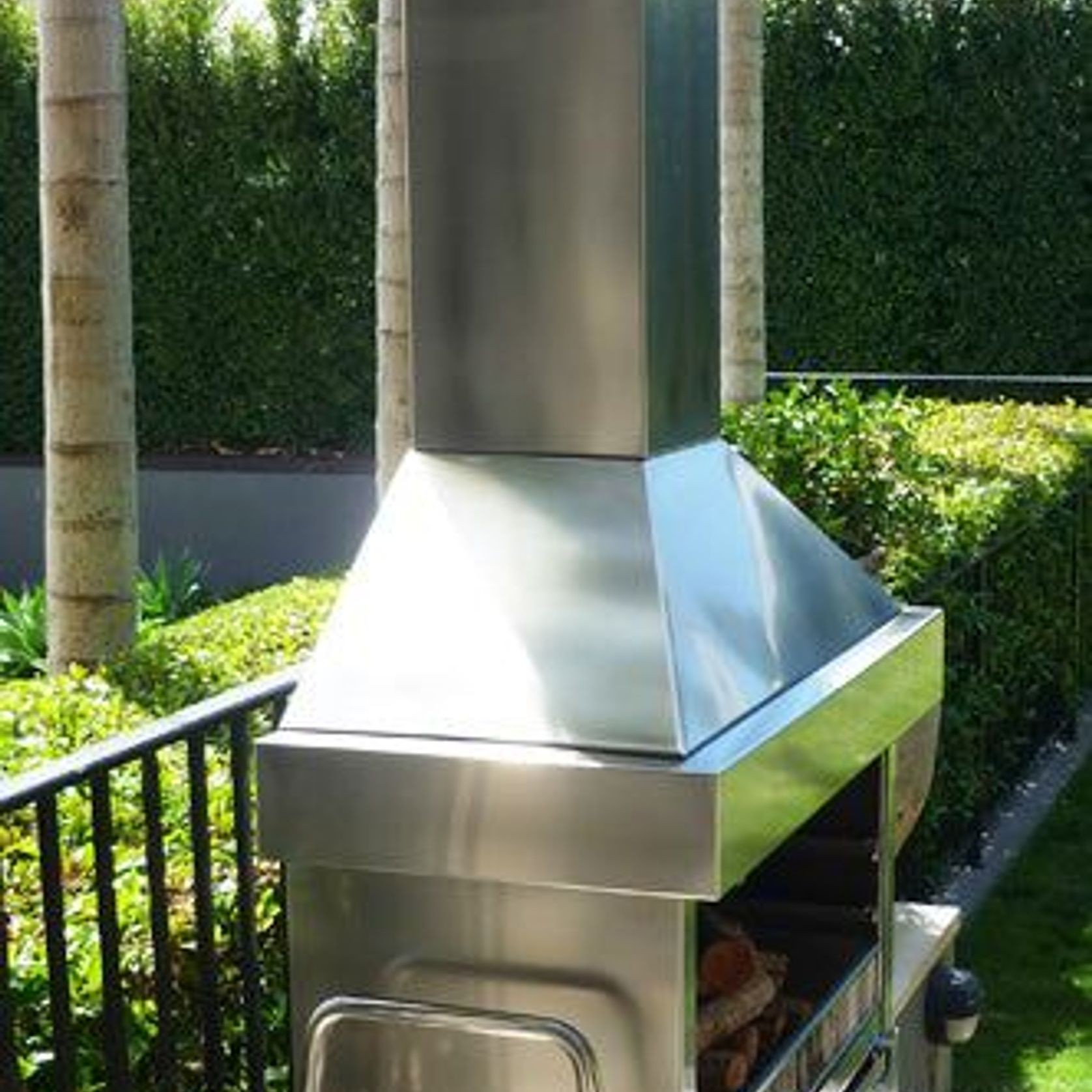 Custom 304 Stainless Fireplace gallery detail image