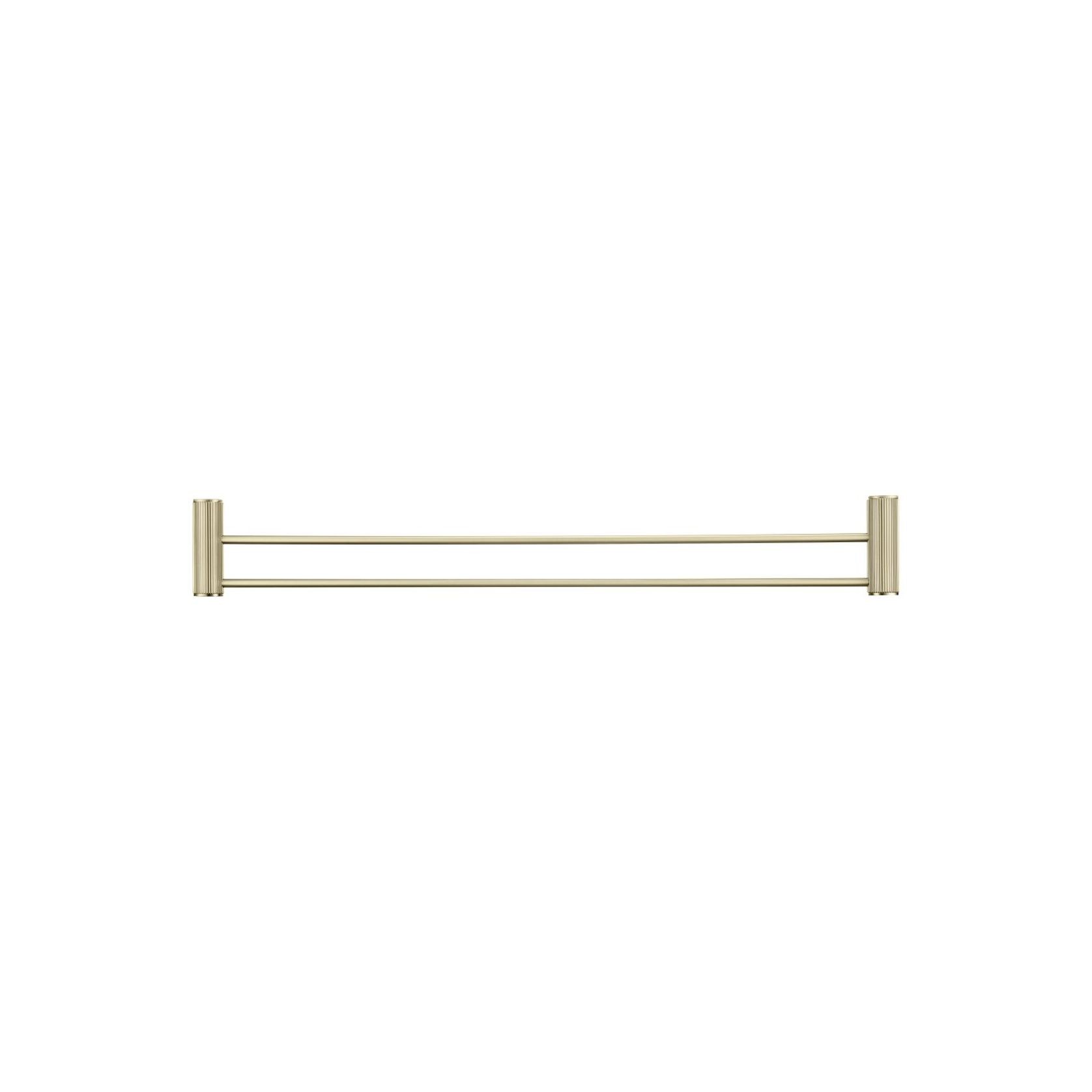 Mica Fluted Double Towel Rail gallery detail image