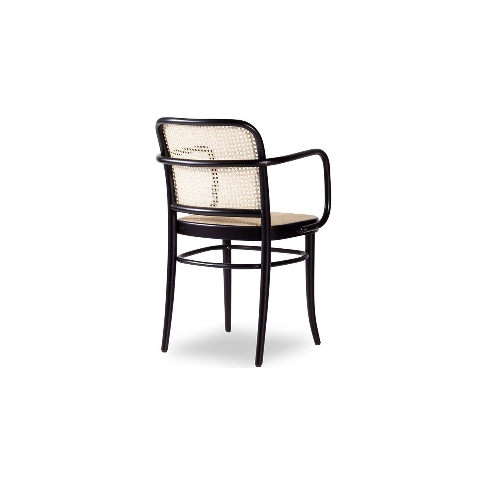 811 Hoffmann Armchair - Black Stain - by TON gallery detail image