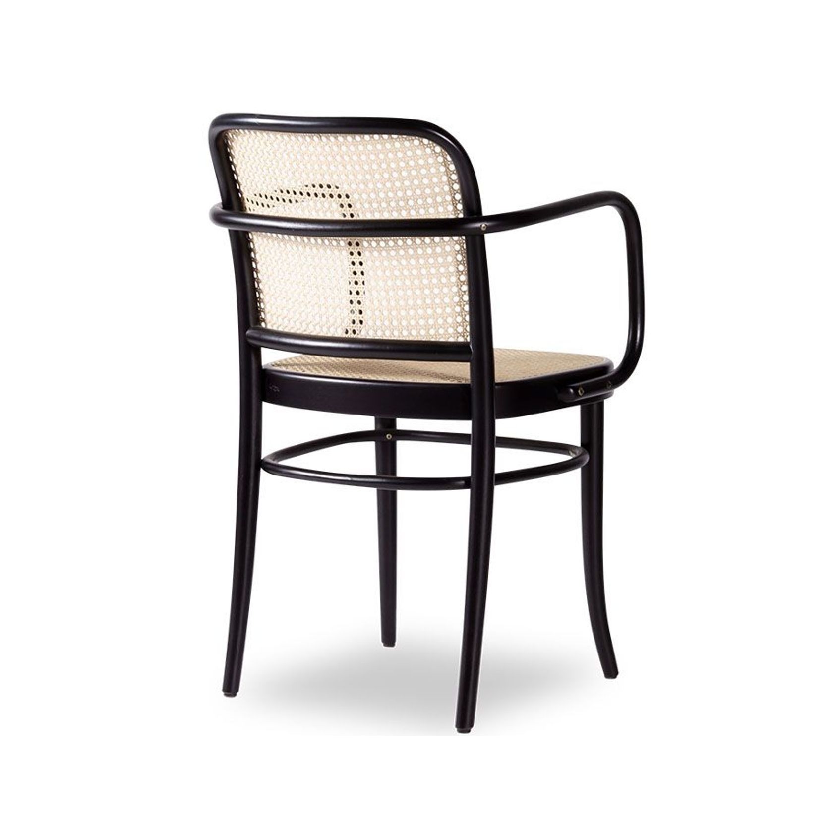 811 Hoffmann Armchair - Black Stain - by TON gallery detail image