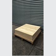 Square Coffee Table - Veincut Travertine | Natural Stone Co. gallery detail image