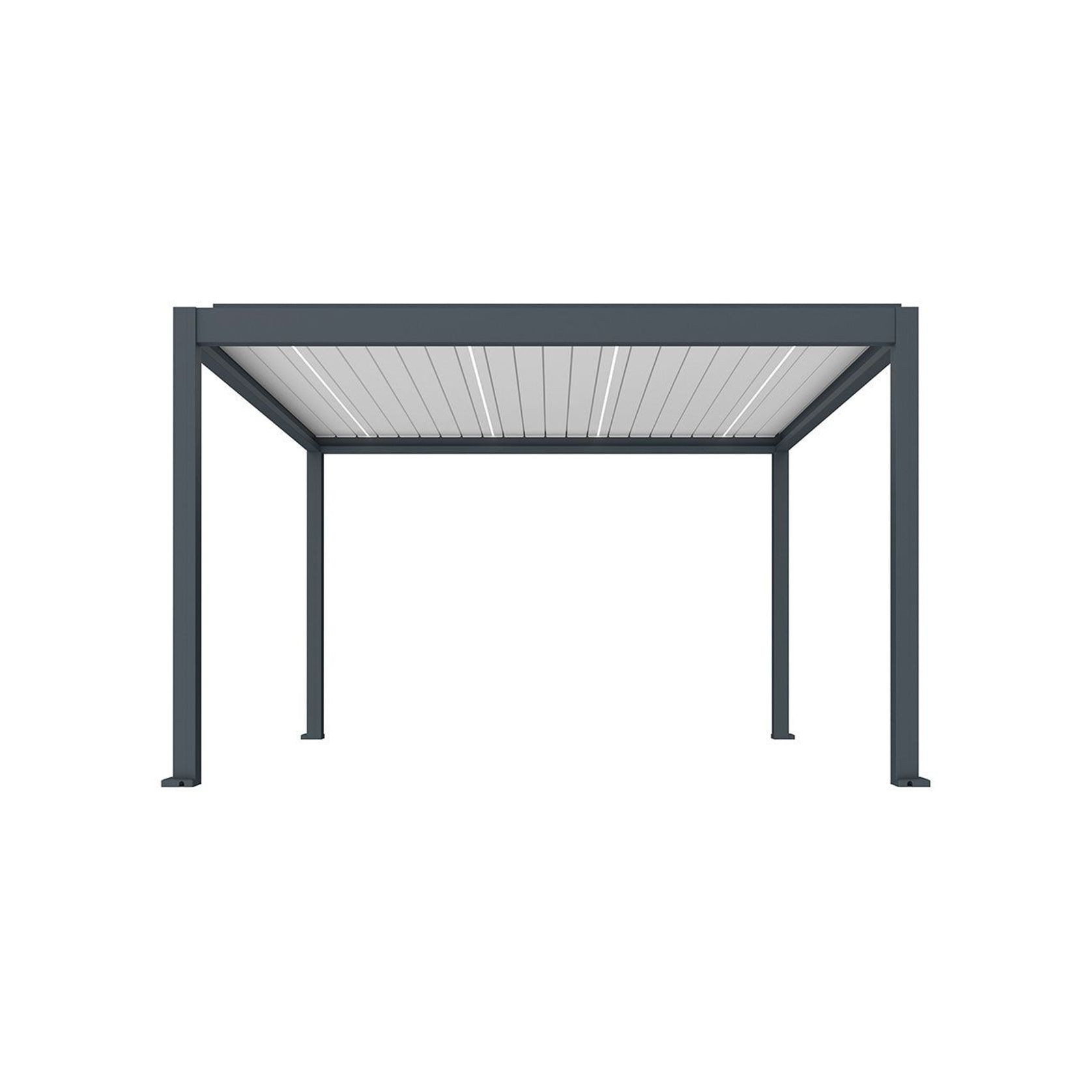 Caribbean Motorised Freestanding Louvre Roof Aluminium Pergola gallery detail image