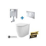 Caroma Urbane Invisi Series II Wall Faced Toilet Suite gallery detail image