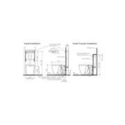 Caroma Urbane Invisi Series II Wall Faced Toilet Suite gallery detail image