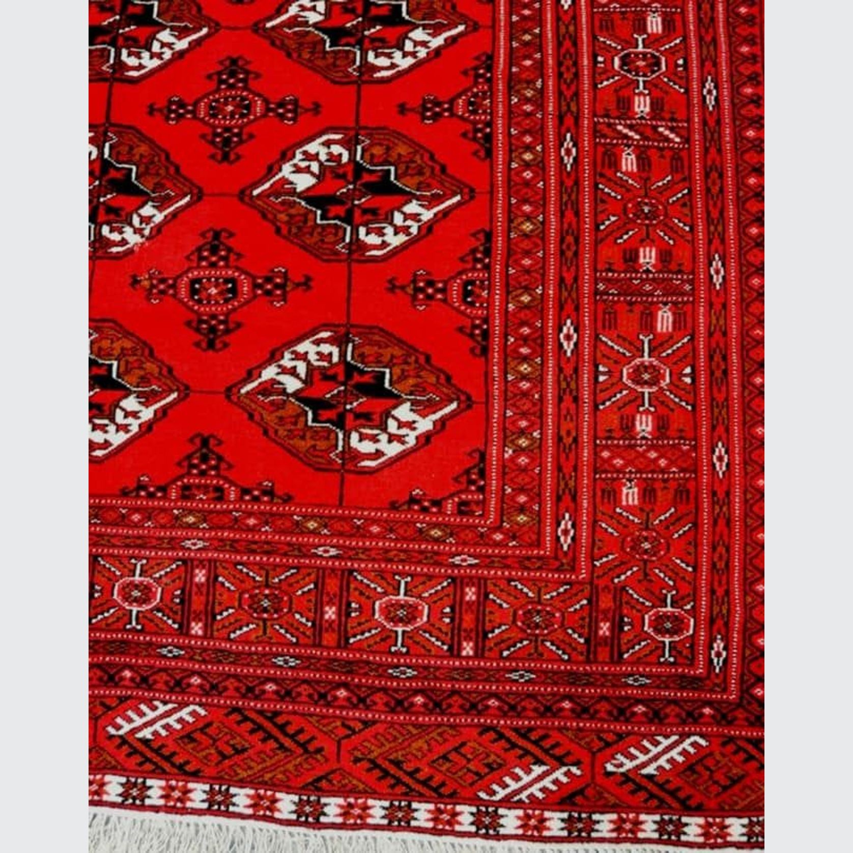 Turkoman Rug 180 x 129cm gallery detail image