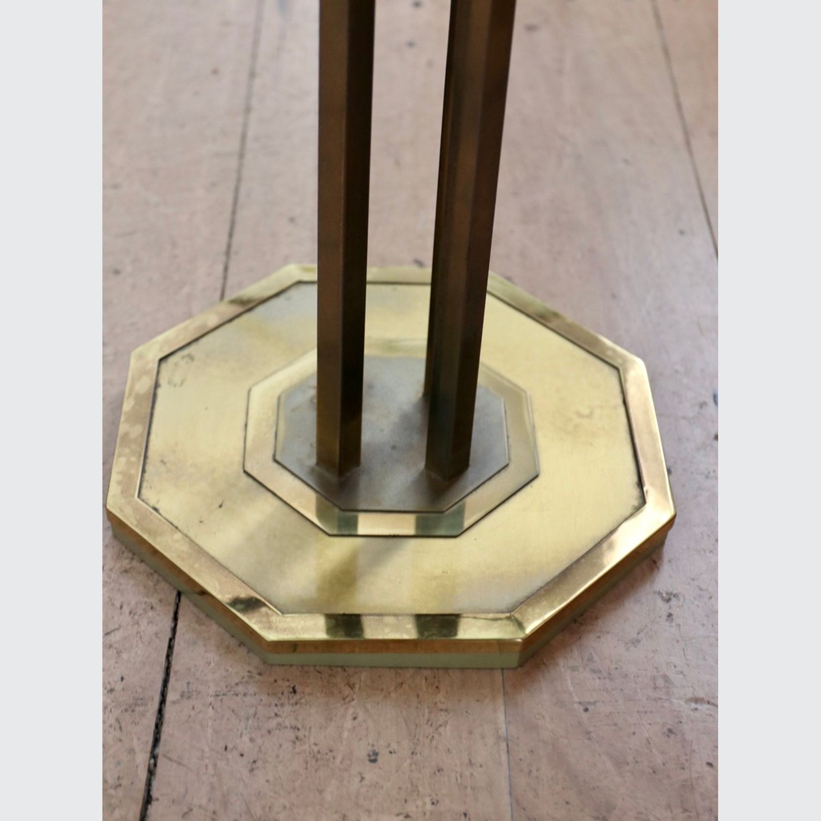 Pair Of Mid Century Octagonal Sofa End Tables gallery detail image