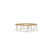 Metro II Multi-Part Tabletop | Double Leg Profile gallery detail image