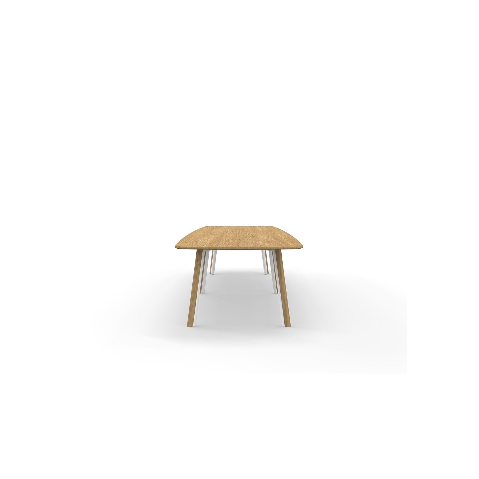 Metro II Multi-Part Tabletop | Double Leg Profile gallery detail image