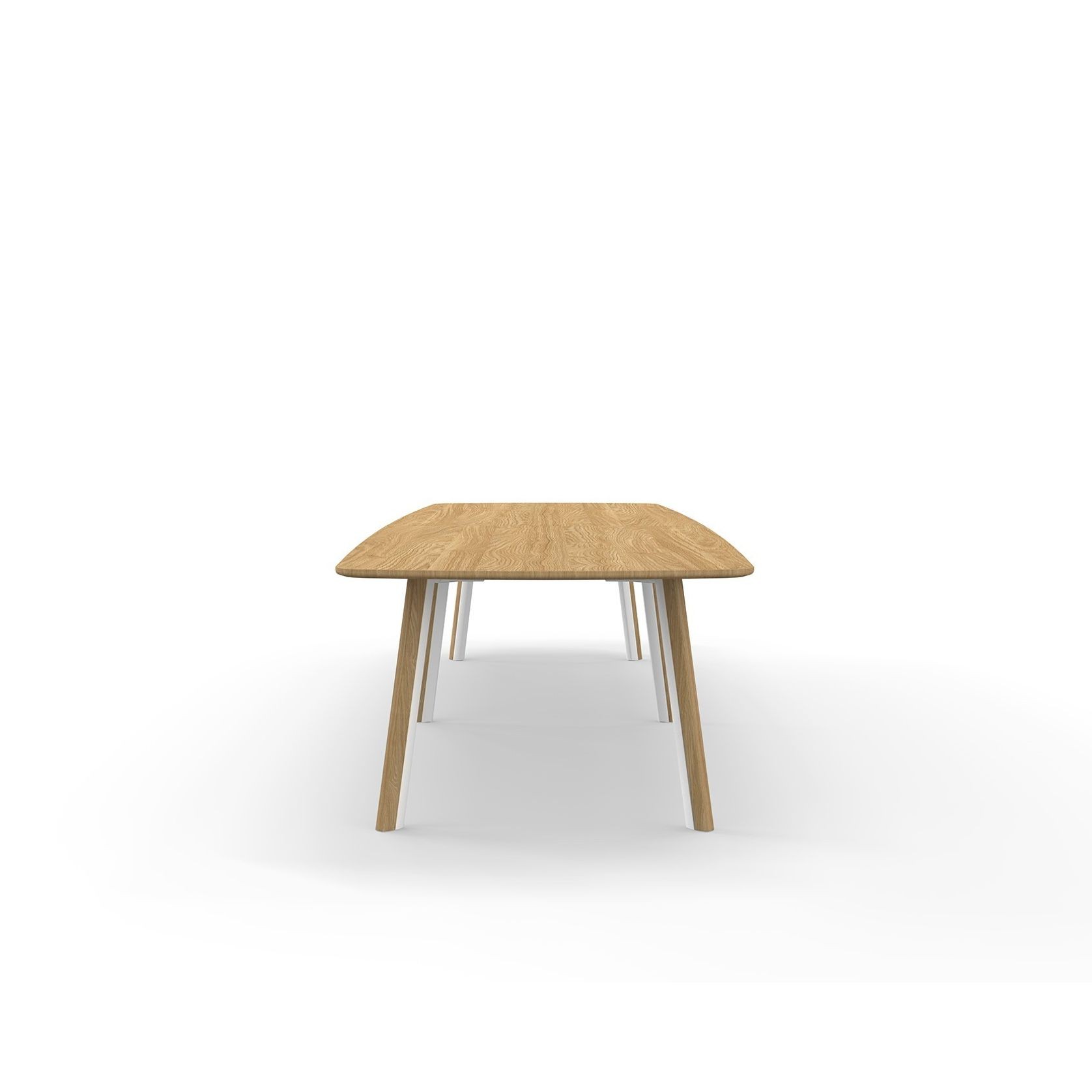 Metro II Multi-Part Tabletop | Double Leg Profile gallery detail image