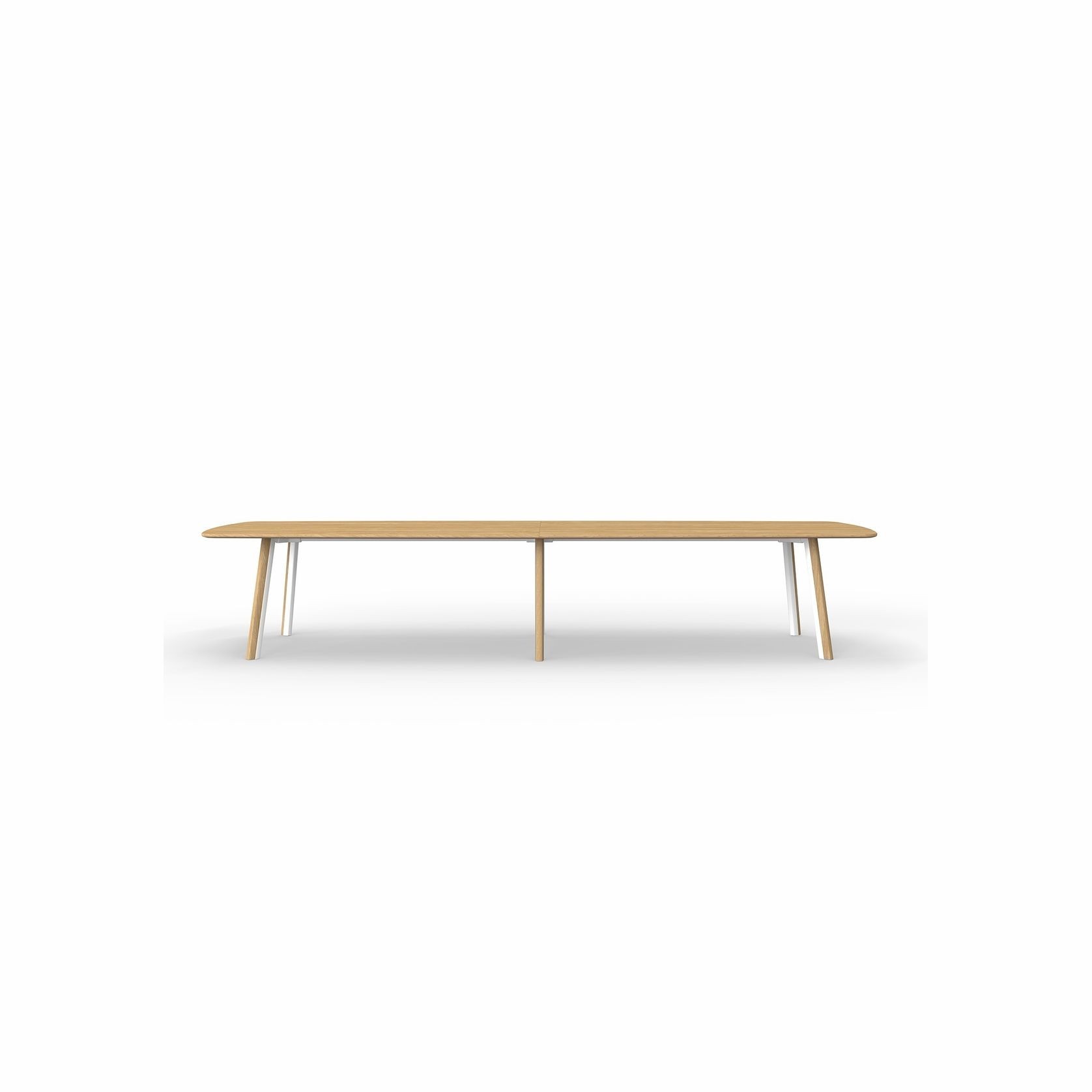 Metro II Multi-Part Tabletop | Double Leg Profile gallery detail image
