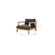 Newport Teak Outdoor Arm Chair gallery detail image