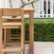 Teak Outdoor Counter Height Chair gallery detail image