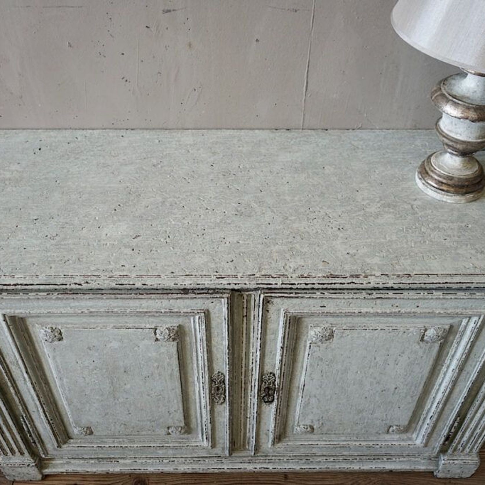 French Louis XVI Painted Sideboard gallery detail image