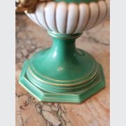 Pair of Antique German Dresden Porcelain Urns gallery detail image