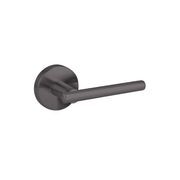 D907NG Lever Set On Round Large Rose Nickel Graphite gallery detail image
