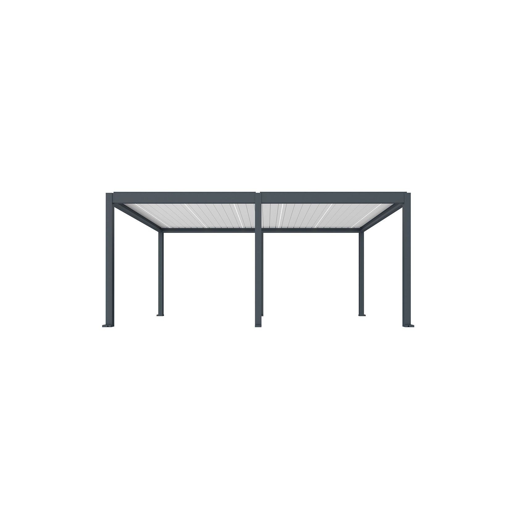 Caribbean Motorised Freestanding Louvre Roof Aluminium Pergola gallery detail image