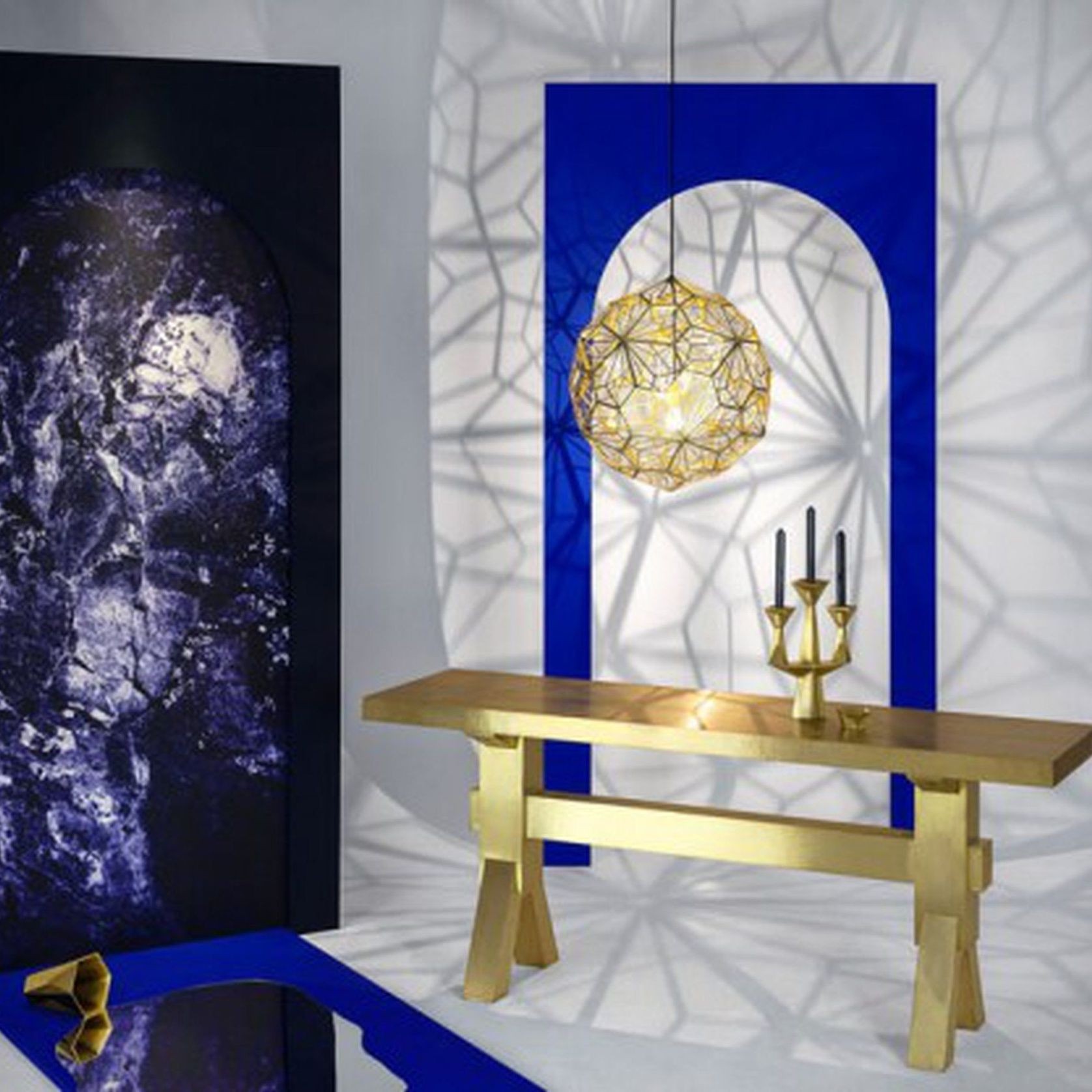 Etch Light Web Brass gallery detail image