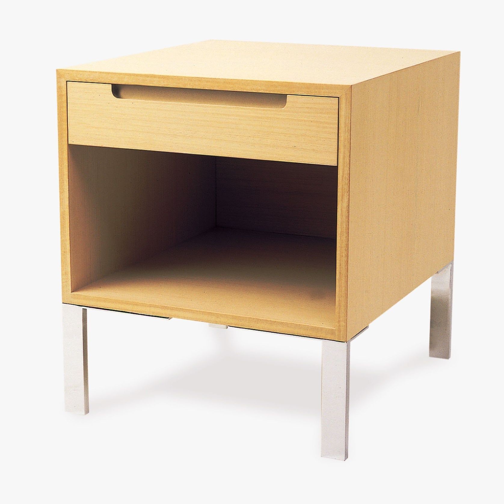 Sto Bedside (2 drawer) - Table by Apartmento gallery detail image