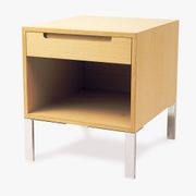 Sto Bedside (2 drawer) - Table by Apartmento gallery detail image