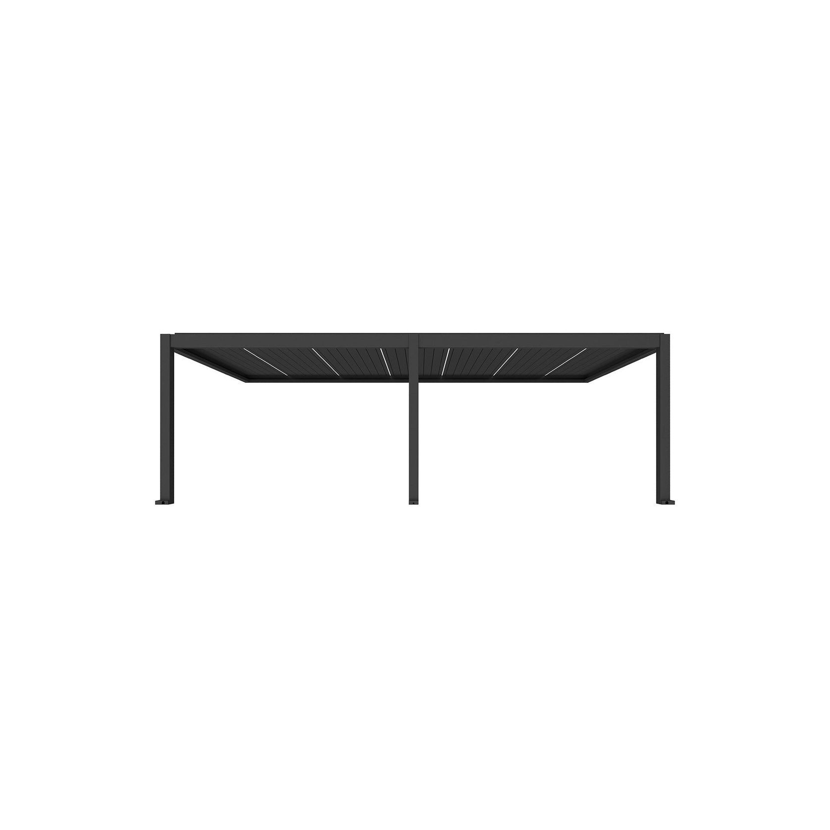 Tasman Motorised Wall Mounted Louvre Roof Aluminium Pergola gallery detail image