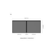 Retractable Shade Blind For Tasman Freestanding Pergola gallery detail image