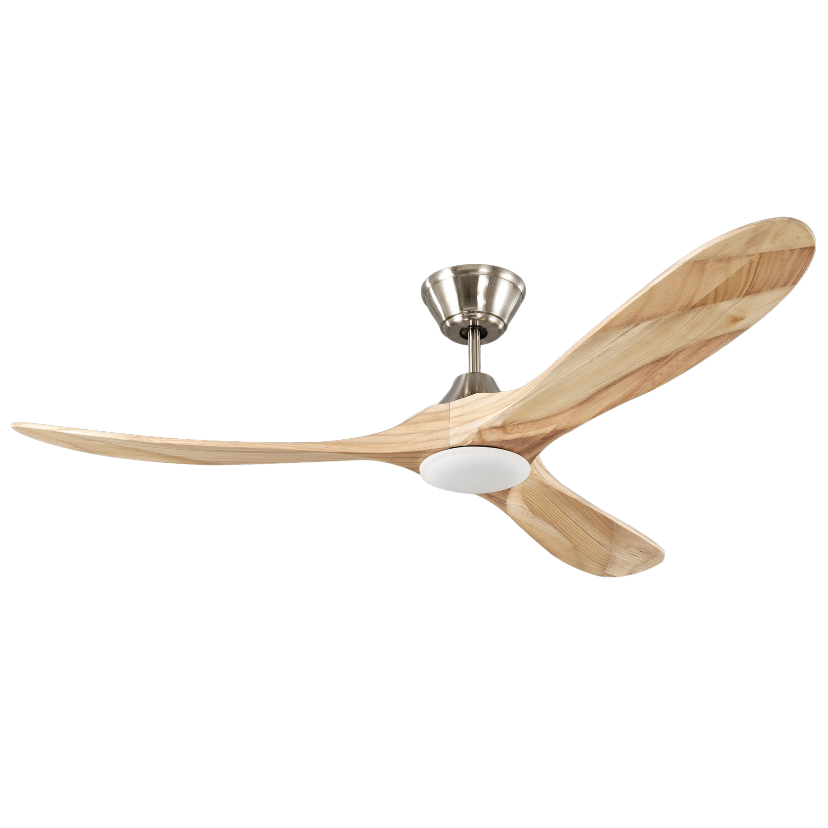 Milano SLIDER Ceiling Fan Junior Full Moon - Wood Blade gallery detail image