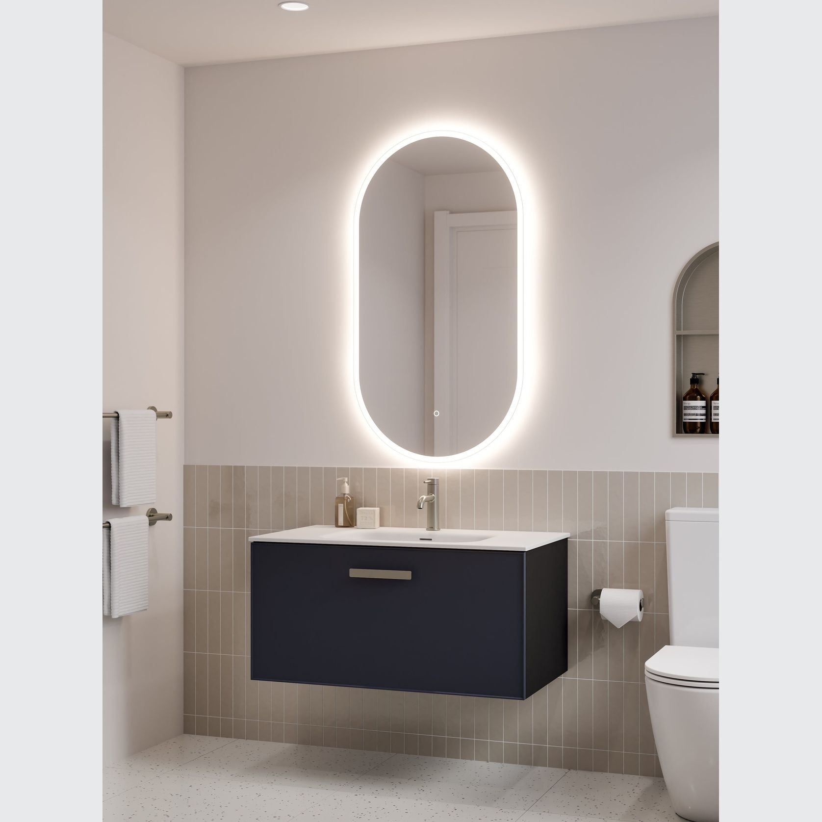 Lineare 900 Axel Single Drawer Vanity gallery detail image