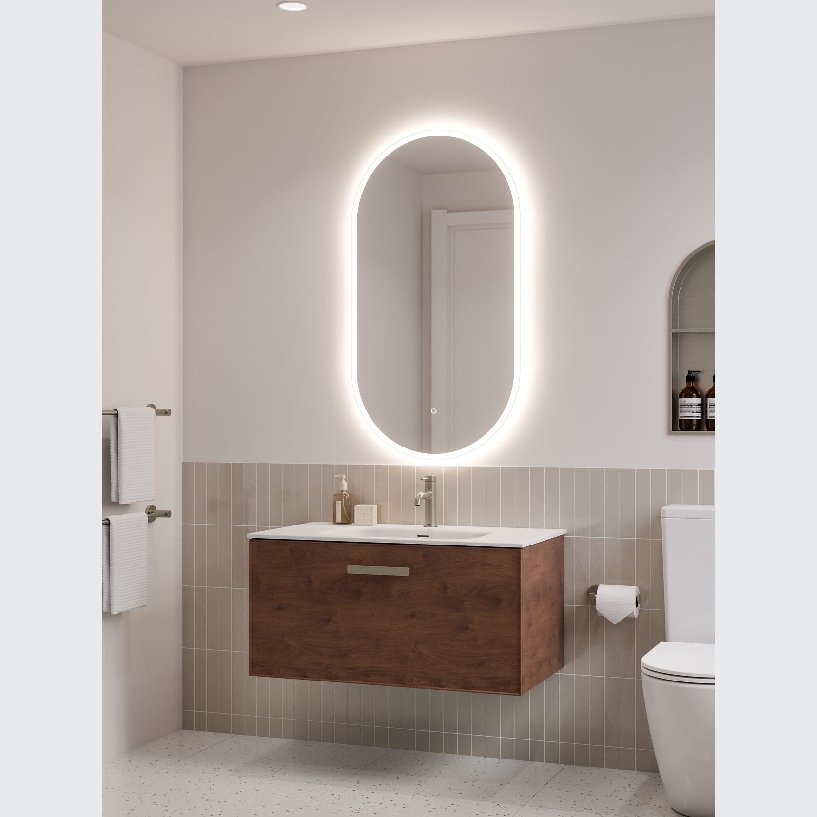 Lineare 900 Axel Single Drawer Vanity gallery detail image