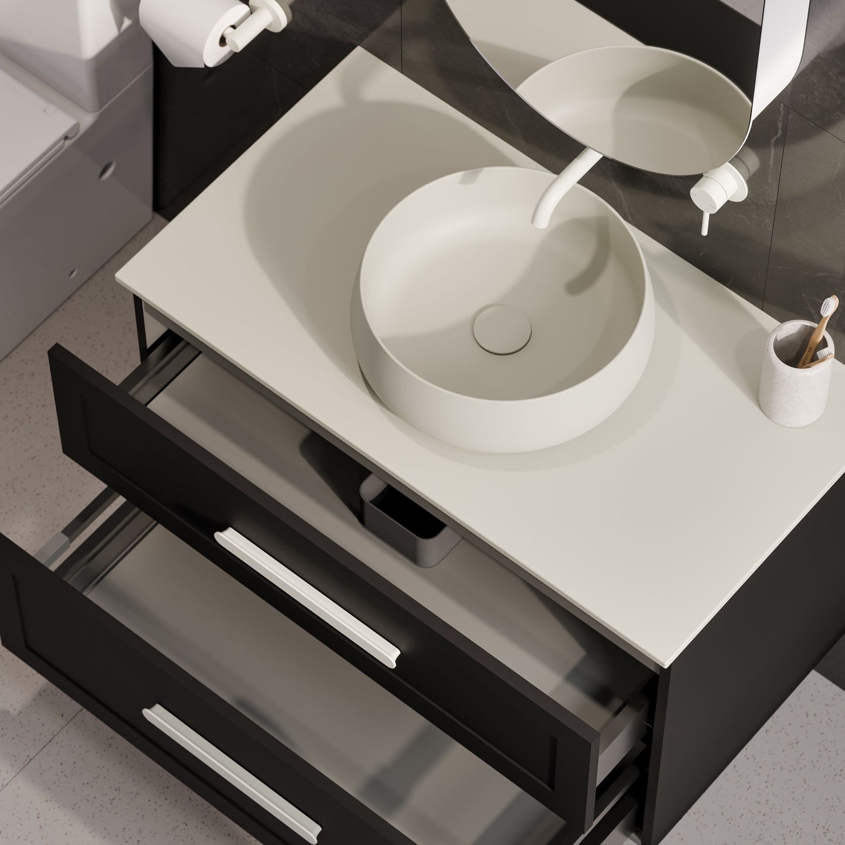 Lineare 900 Loft 2 Drawer Vanity gallery detail image