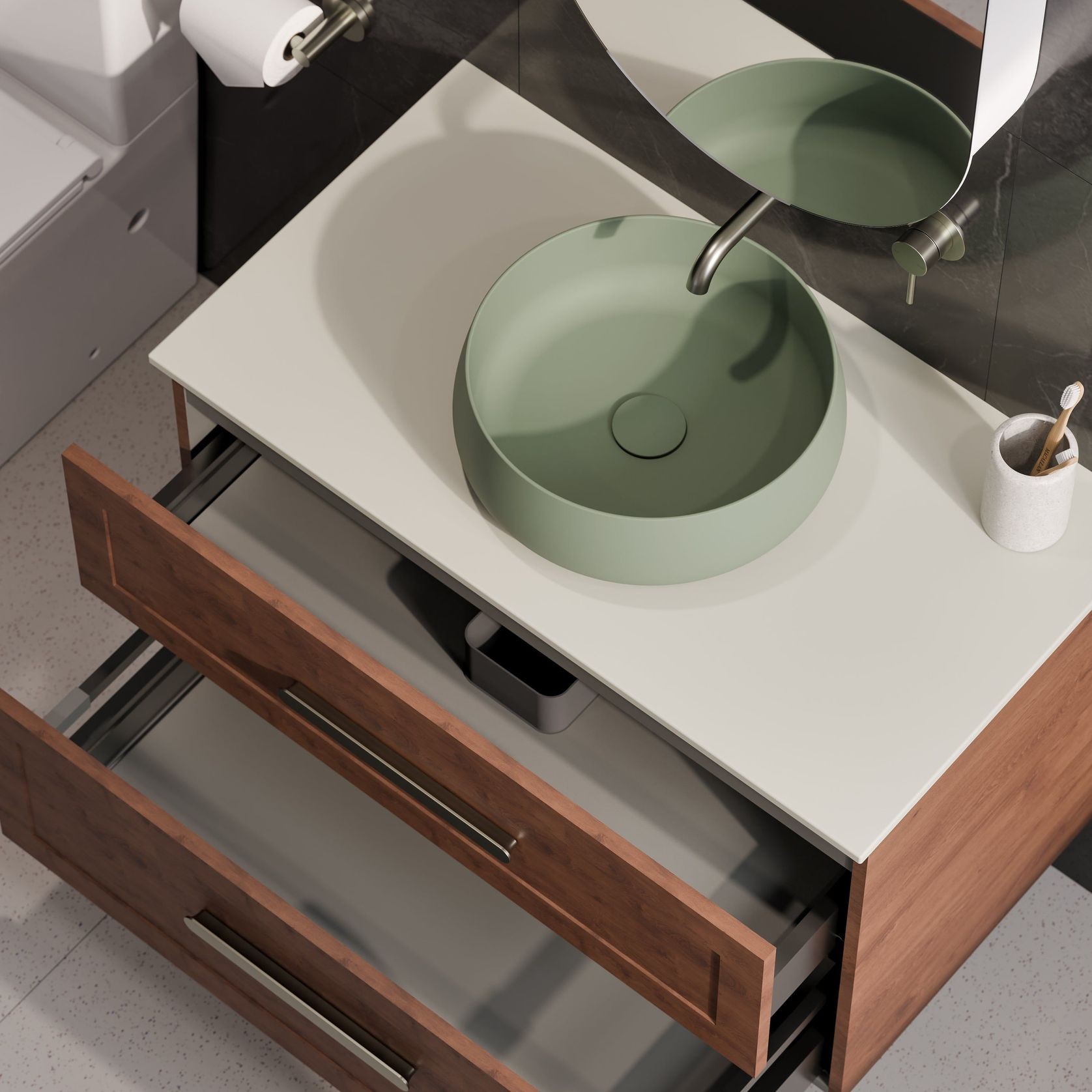 Lineare 900 Loft 2 Drawer Vanity gallery detail image