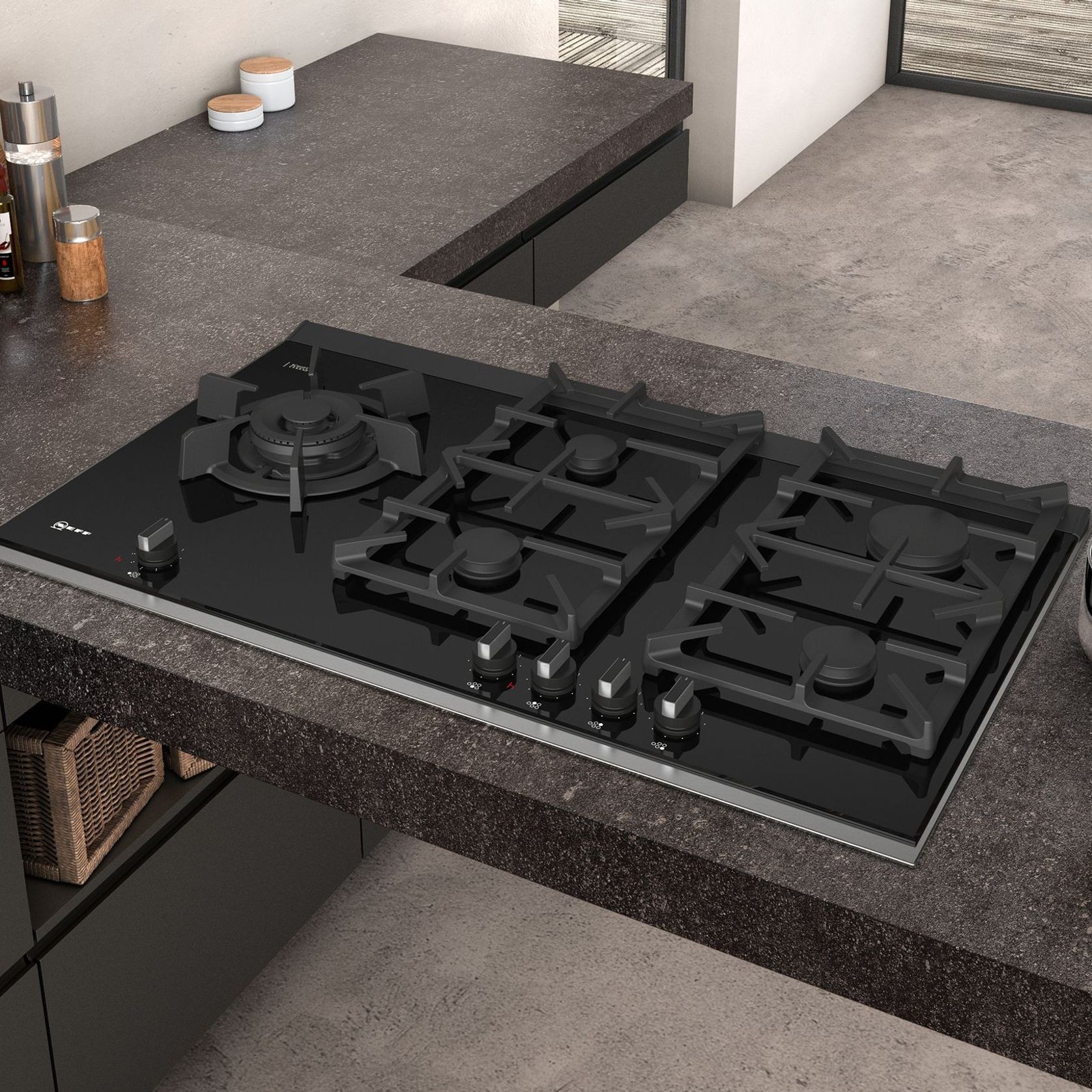 NEFF Gas cooktop 90cm Ceramic ArchiPro NZ
