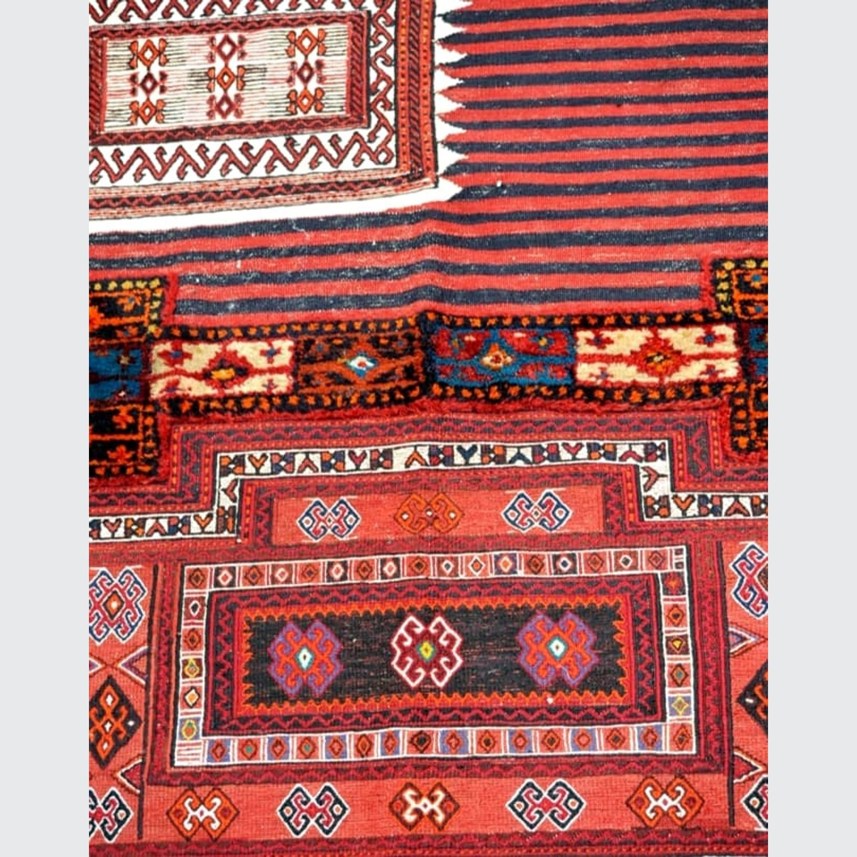 Bakhtiari Saddlebag Runner 270x105cm gallery detail image