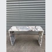 Waterfall Hallway Console - Milky Blue | Natural Stone Co. gallery detail image