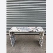 Waterfall Hallway Console - Milky Blue | Natural Stone Co. gallery detail image