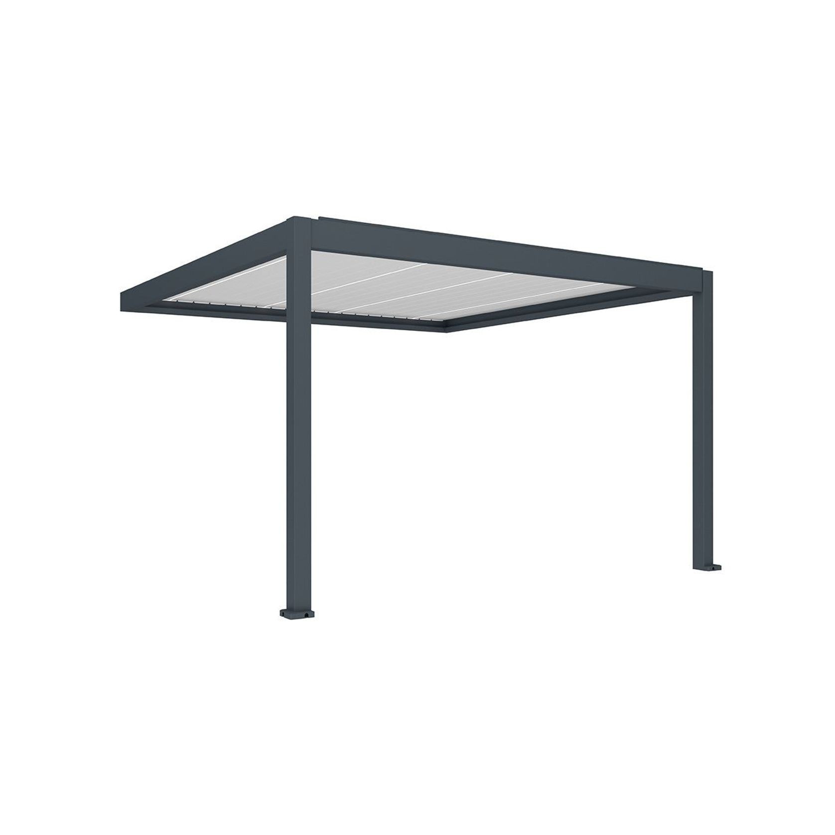 Caribbean Motorised Wall Mounted Louvre Roof Aluminium Pergola gallery detail image