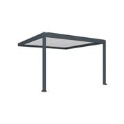 Caribbean Motorised Wall Mounted Louvre Roof Aluminium Pergola gallery detail image