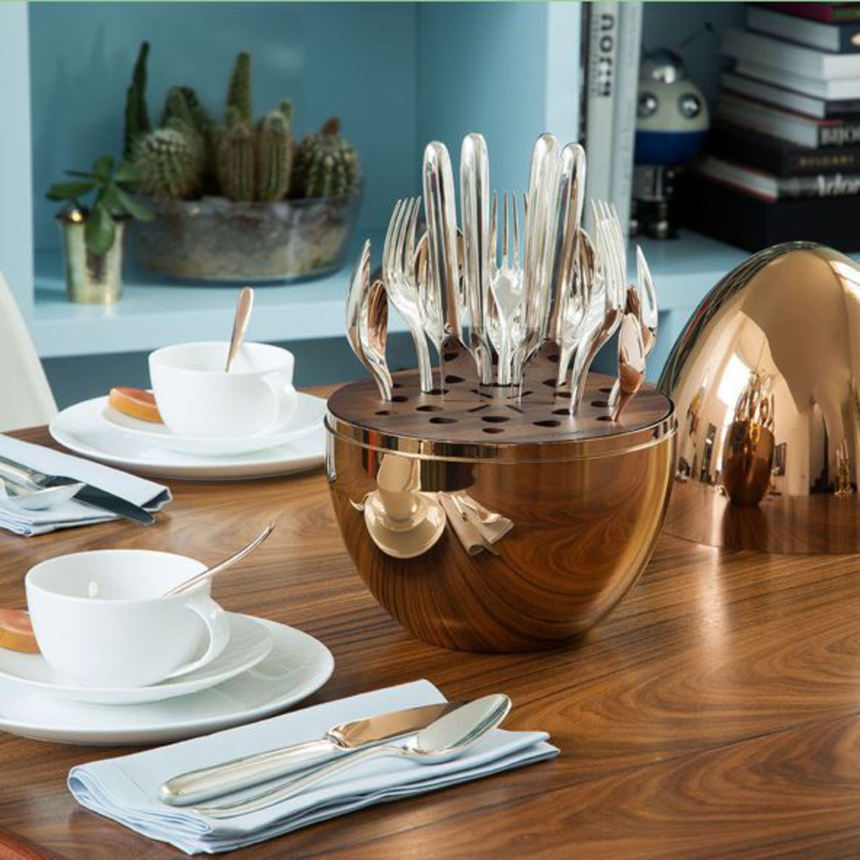 Mood Precious 24 Piece Cutlery Set in Egg gallery detail image