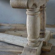 Bleached Oak Refectory Table gallery detail image