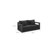Ibis 2.0 Oversized Outdoor Loveseat gallery detail image