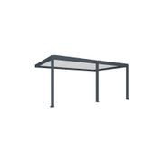 Caribbean Motorised Wall Mounted Louvre Roof Aluminium Pergola gallery detail image