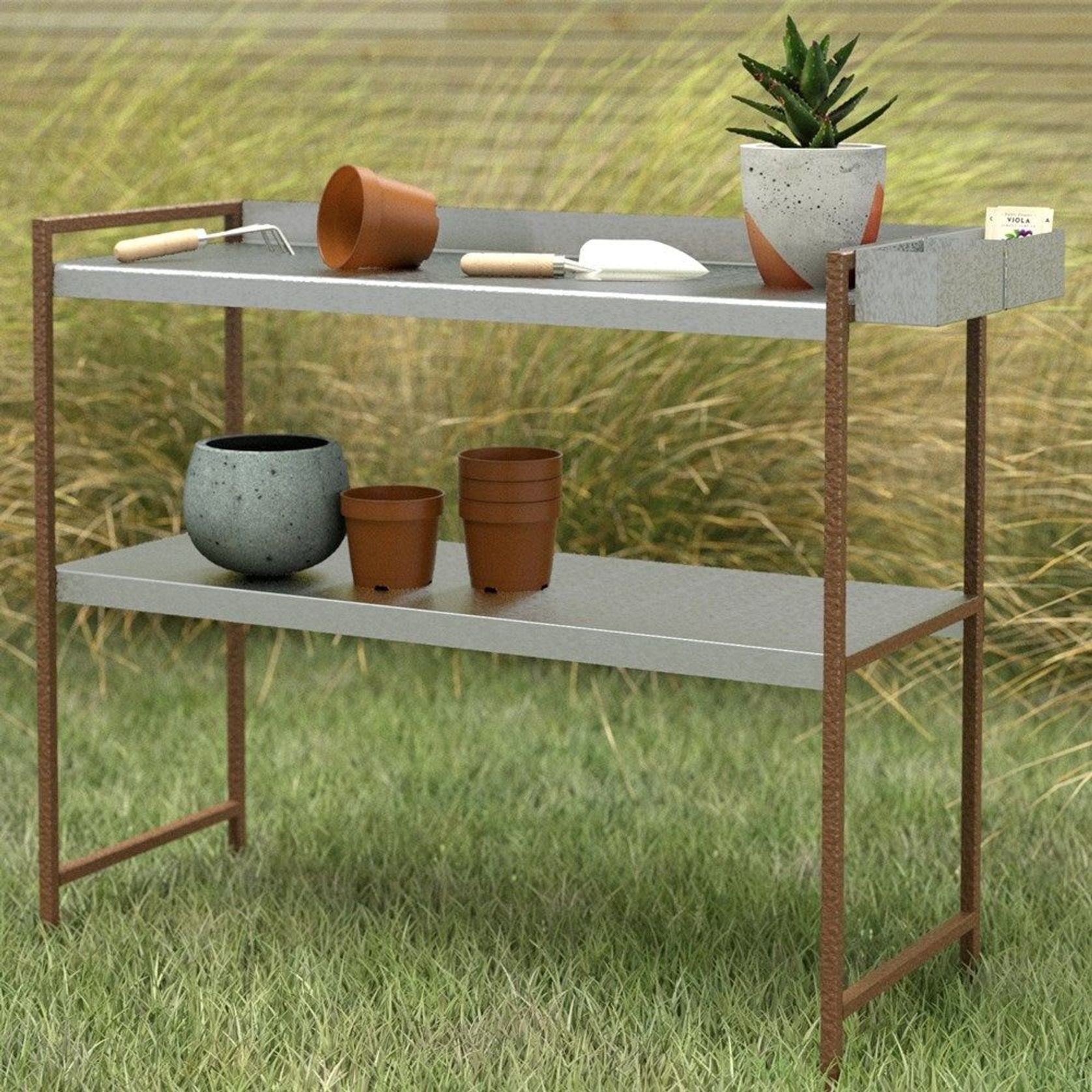 MARTHA'S VINEYARD Potting Table - Large 1100 gallery detail image