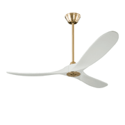 Milano Slider Ceiling Fan Junior Burnished Brass gallery detail image