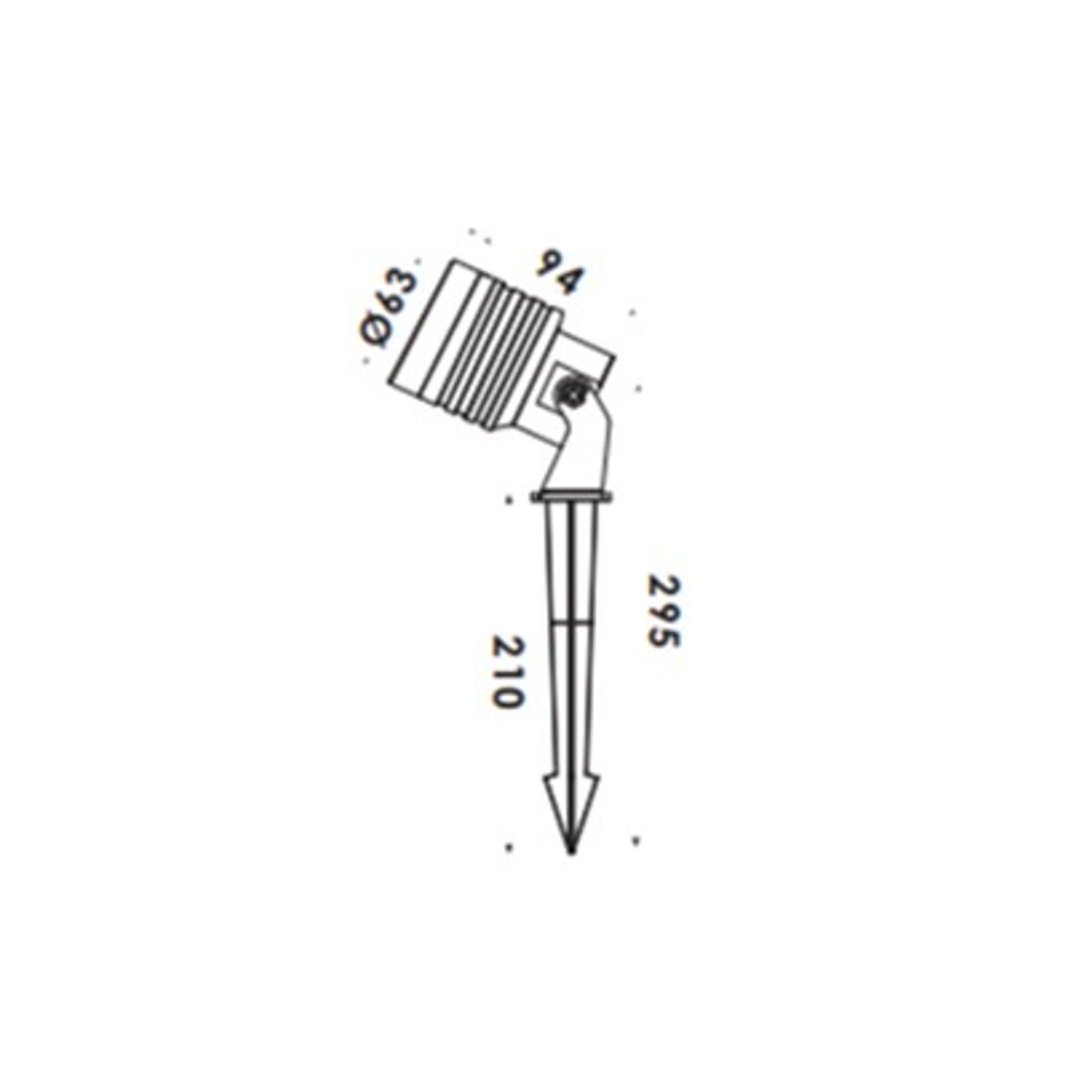 LED Garden Spot & Spike Light 9W gallery detail image