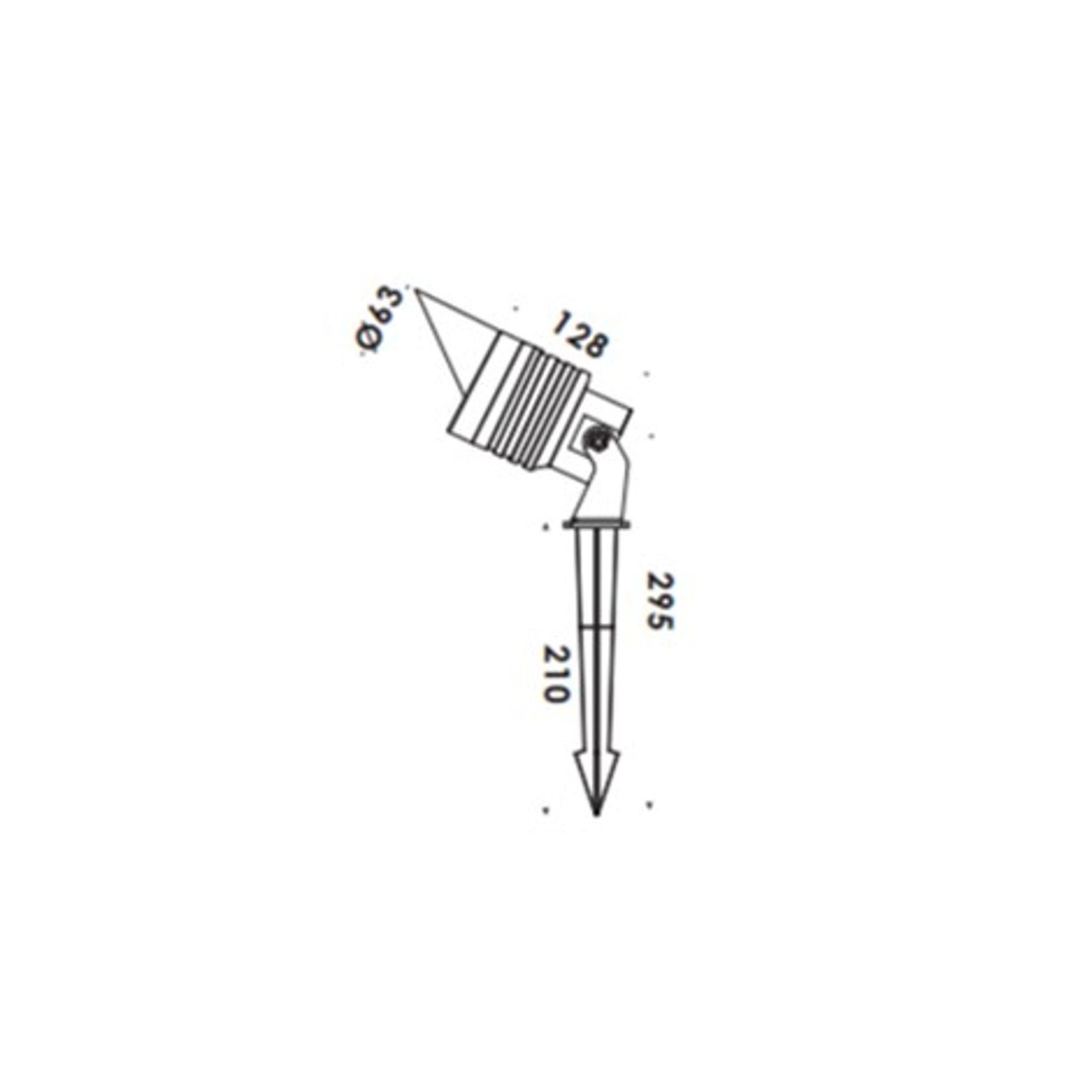 LED Garden Spot & Spike Light 9W gallery detail image