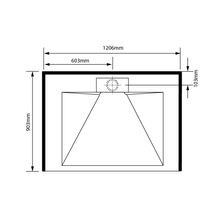 Pinnacle Alcove Tray 900x1200x900 gallery detail image