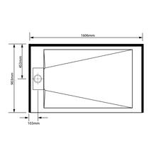 Pinnacle Alcove Tray 900x1600x900 gallery detail image