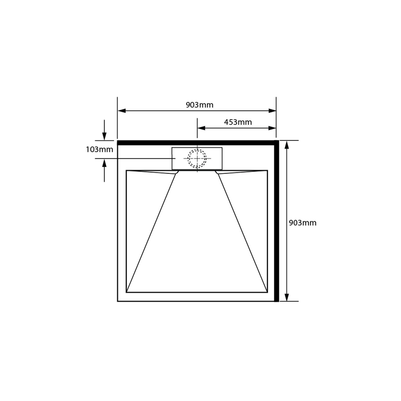 Pinnacle 2 Sided Tray 900×900 gallery detail image
